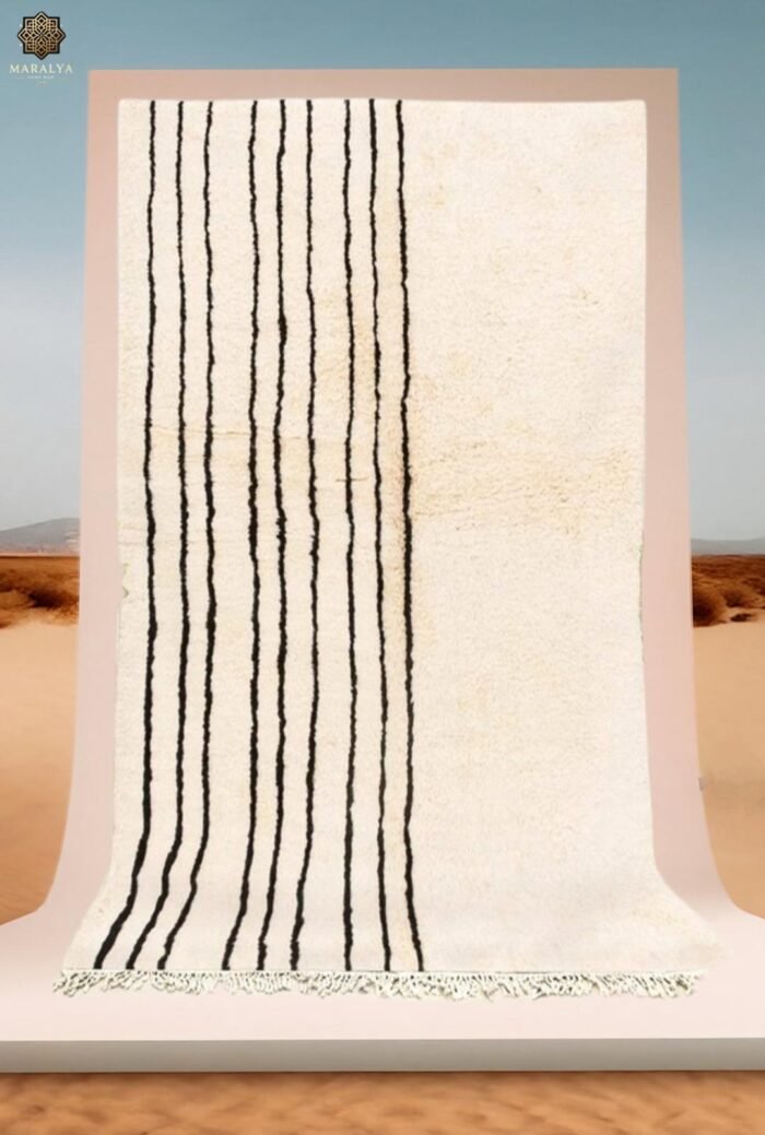 Tapis berbère "Épure Linéaire"