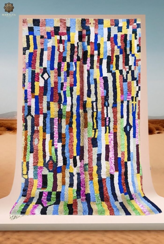 Tapis "Cascade de Couleurs Berbères"